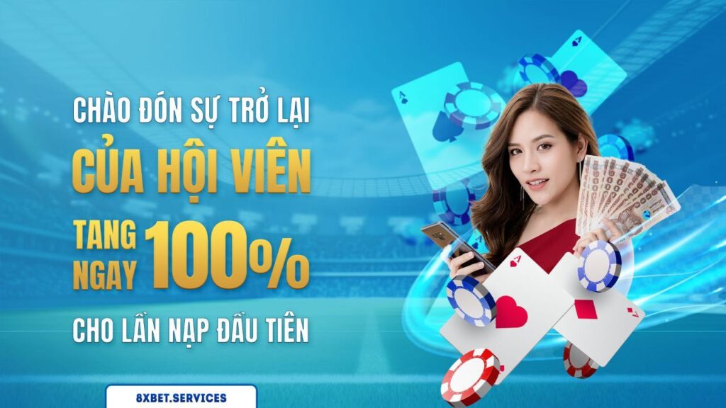 Chào Đón Sự Trở Lại Của Hội Viên Tang 100% Ngay Cho Lần Nạp Đầu Tiên
