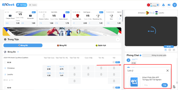 Đặt cược cho các vị trí tay bài